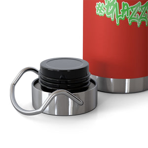 #Blazzup Classic Drip  Green 22oz Vacuum Insulated Bottle