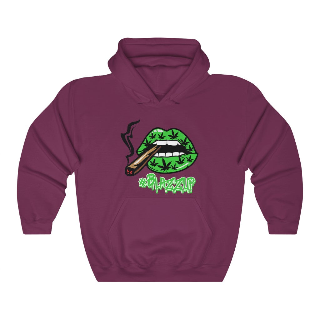 Classy Drip Green #Blazzup Unisex Heavy Blend™ Hooded Sweatshirt