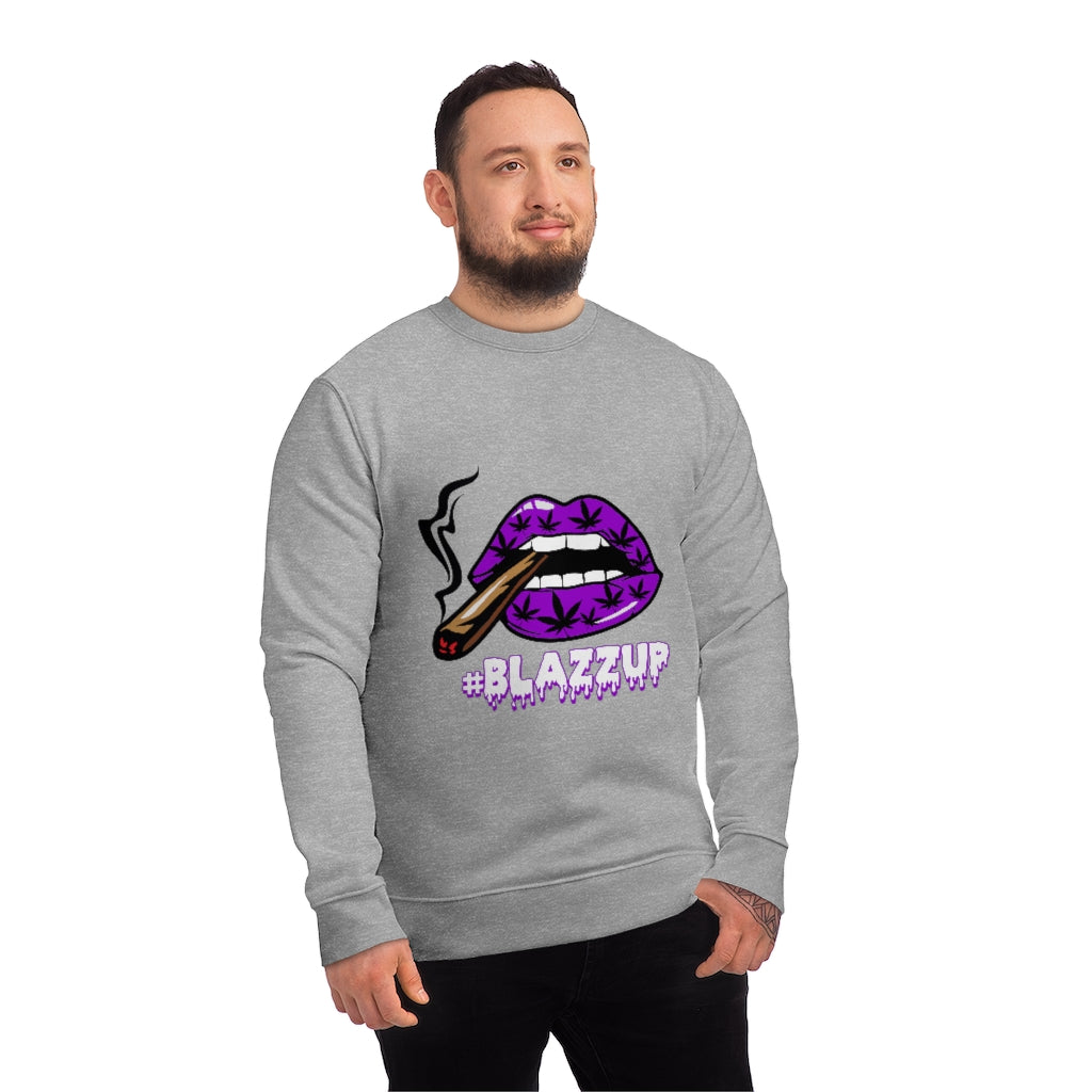 #Blazzup Purple Unisex Changer Sweatshirt