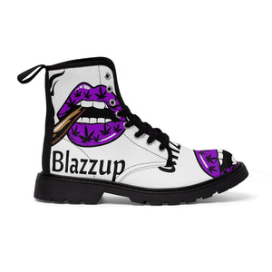 #Blazzup Purple  Classic Women's Canvas Boots