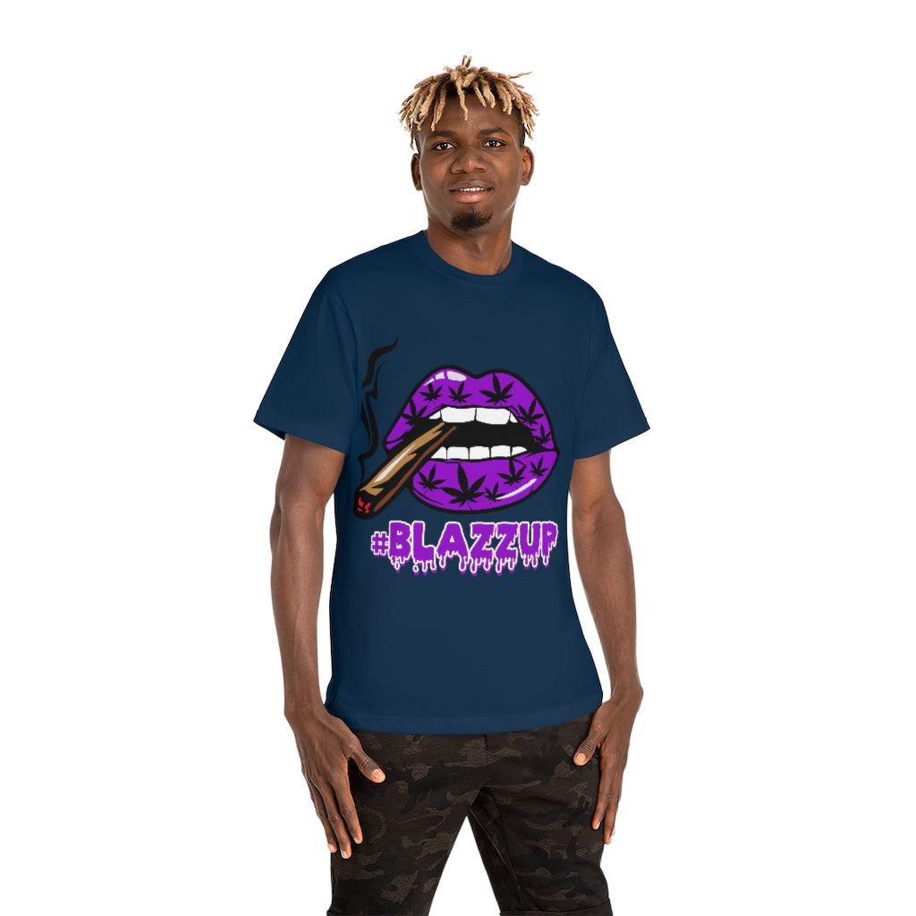 Purple #blazzup Unisex Hammer™ T-shirt