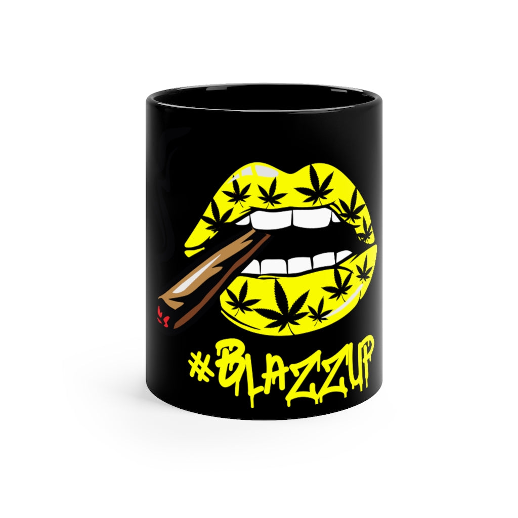 "Blackout" Wake And Bake Yellow #Blazzup Classy Drip   11oz