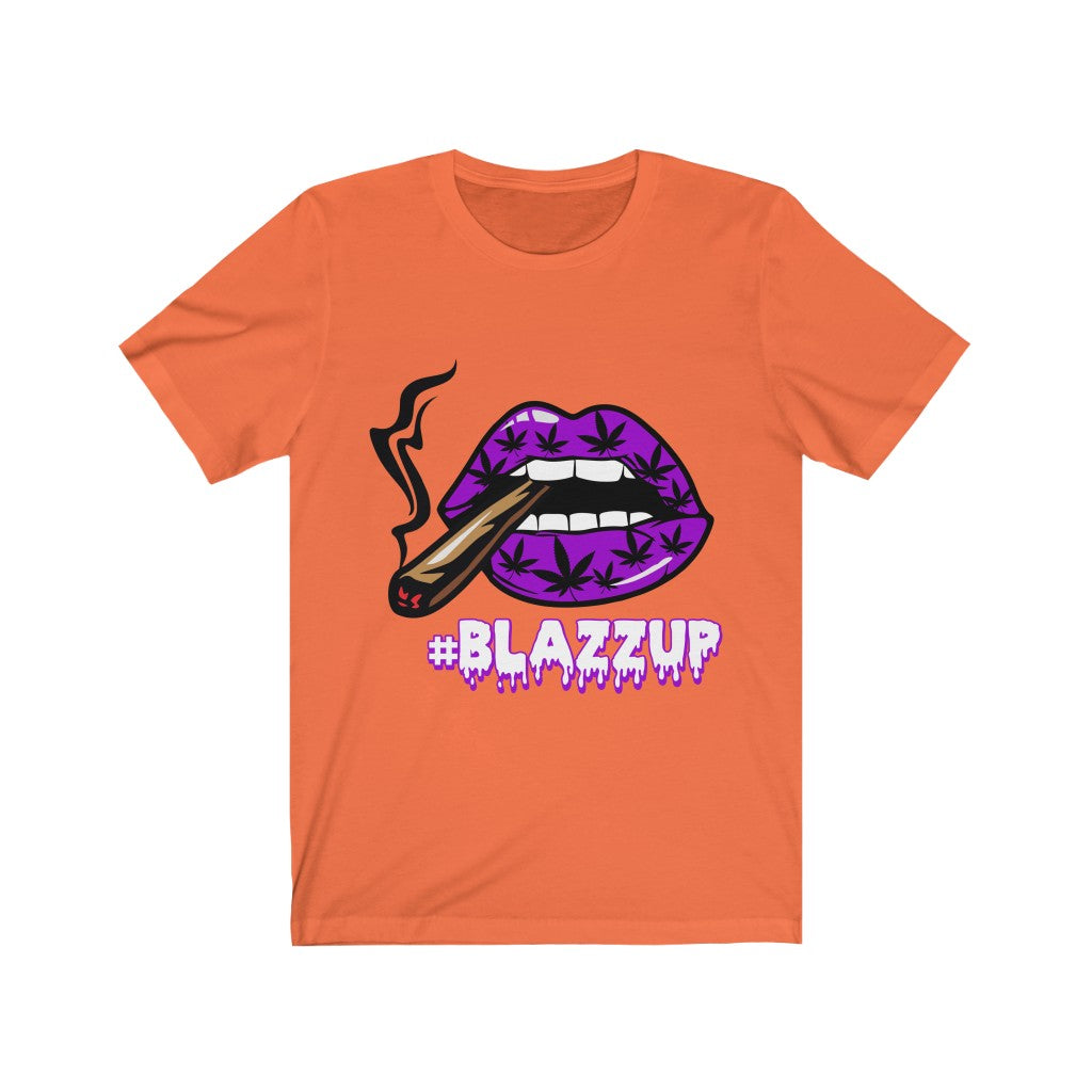#Blazzup Spooky Drip White letters Unisex Jersey Short Sleeve Tee