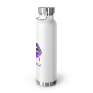 #BLAZZUP Scary Drip Purple  22oz Vacuum Insulated Bottle