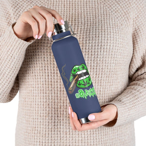 #Blazzup Classic Drip  Green 22oz Vacuum Insulated Bottle