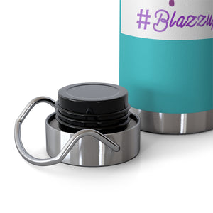 #BLAZZUP Scary Drip Purple  22oz Vacuum Insulated Bottle