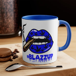 Blue #Blazzup 11oz  Mug