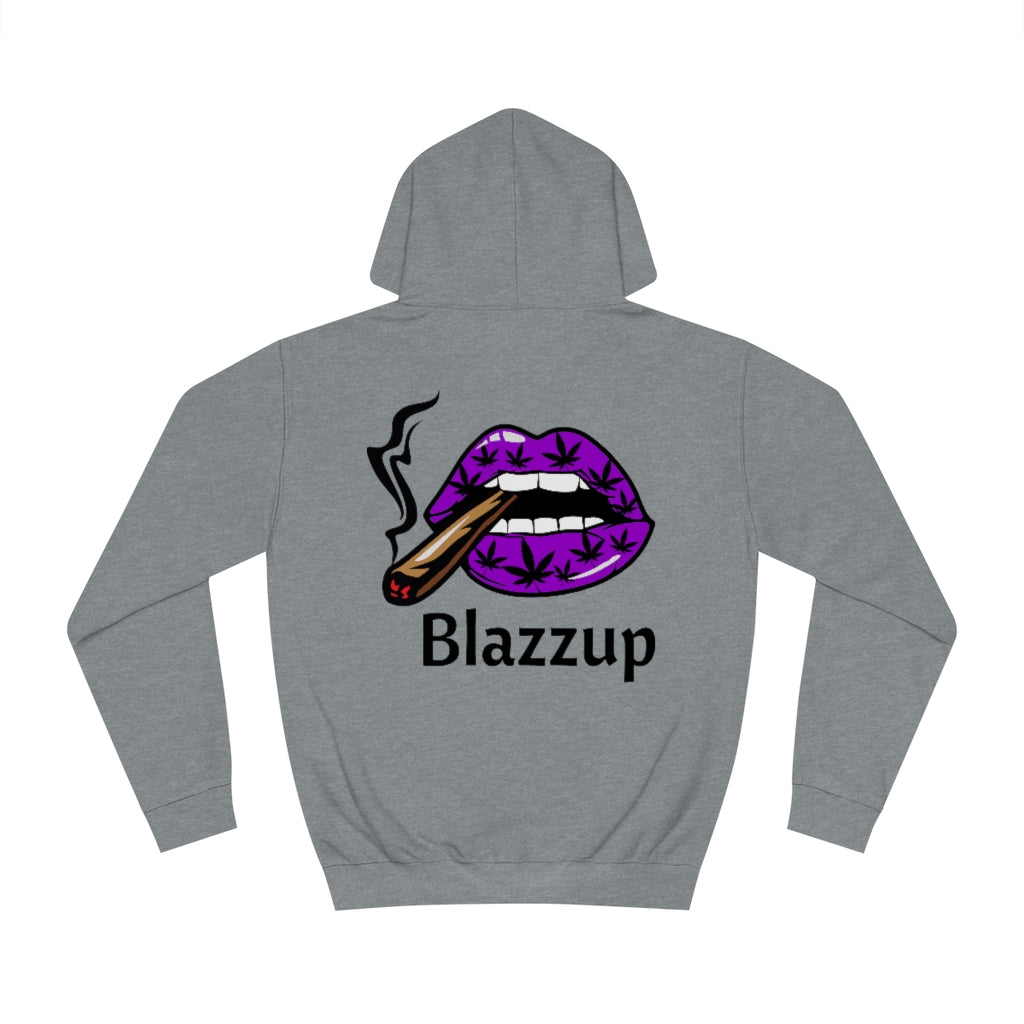 Blazzup Classic Print  Unisex College Hoodie