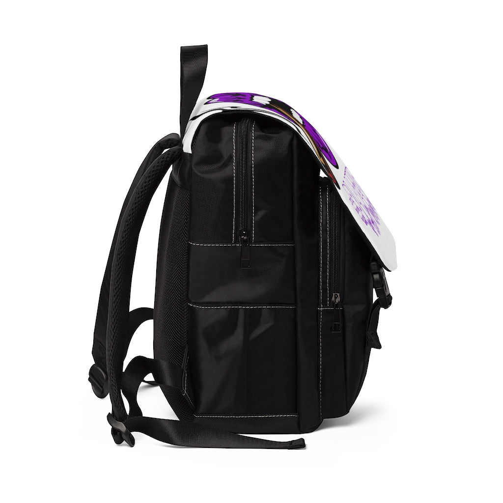 Purple Blazzup Shoulder Backpack