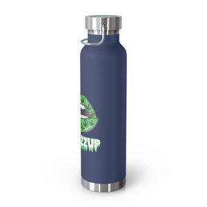 #Blazzup Spooky Drip green/white 22oz Vacuum Insulated Bottle