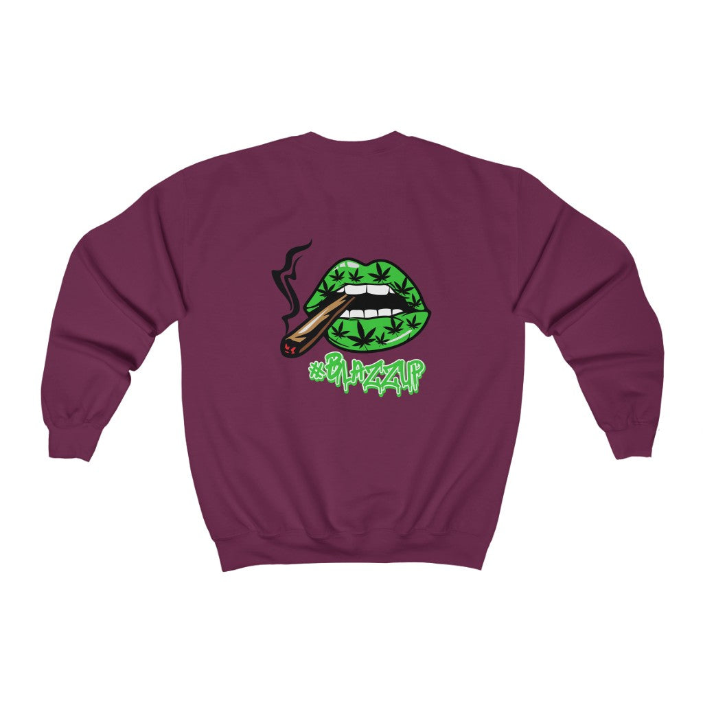 #Blazzup Green Unisex Heavy Blend™ Crewneck Sweatshirt