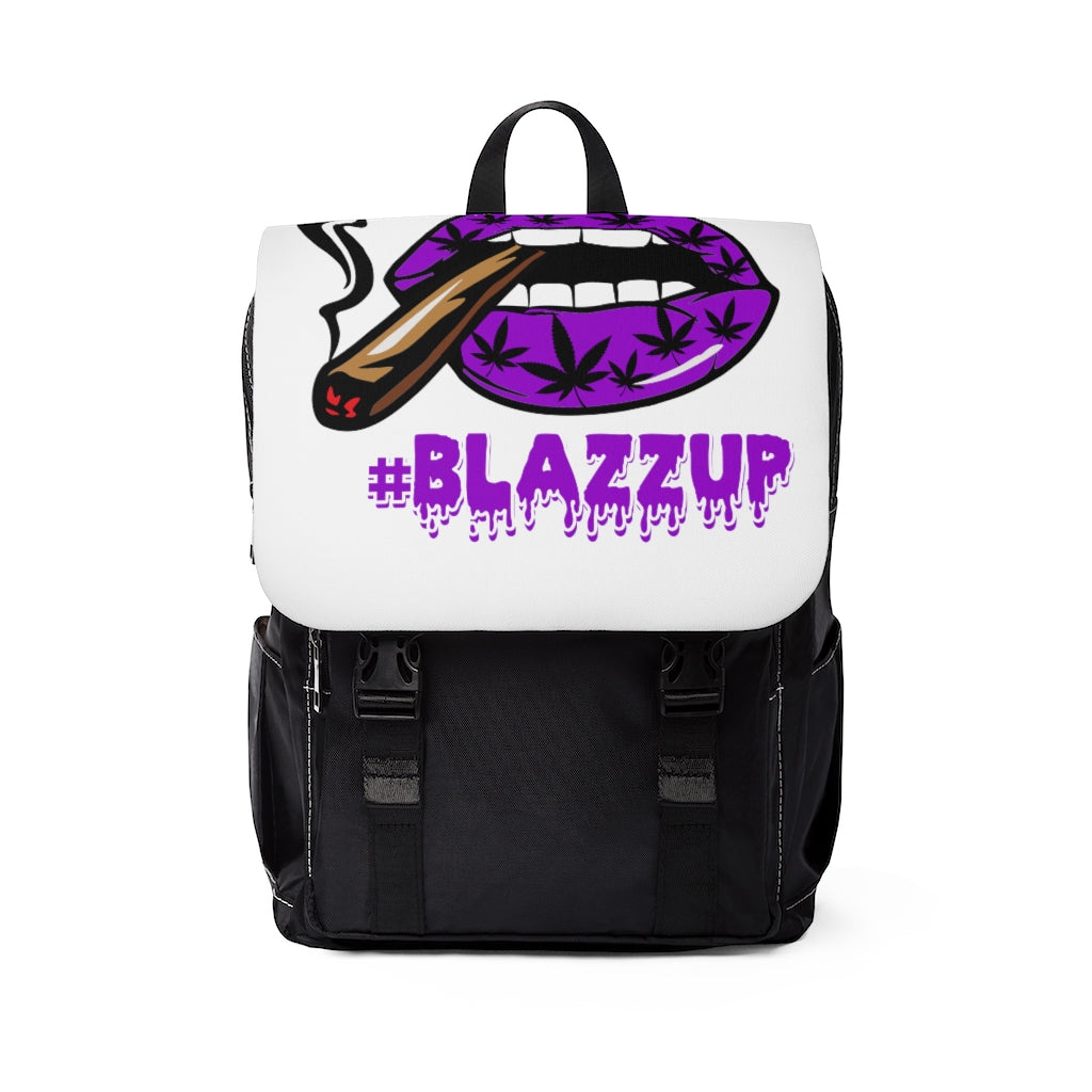 Purple Blazzup Shoulder Backpack