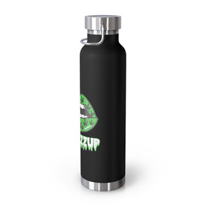 #Blazzup Spooky Drip green/white 22oz Vacuum Insulated Bottle