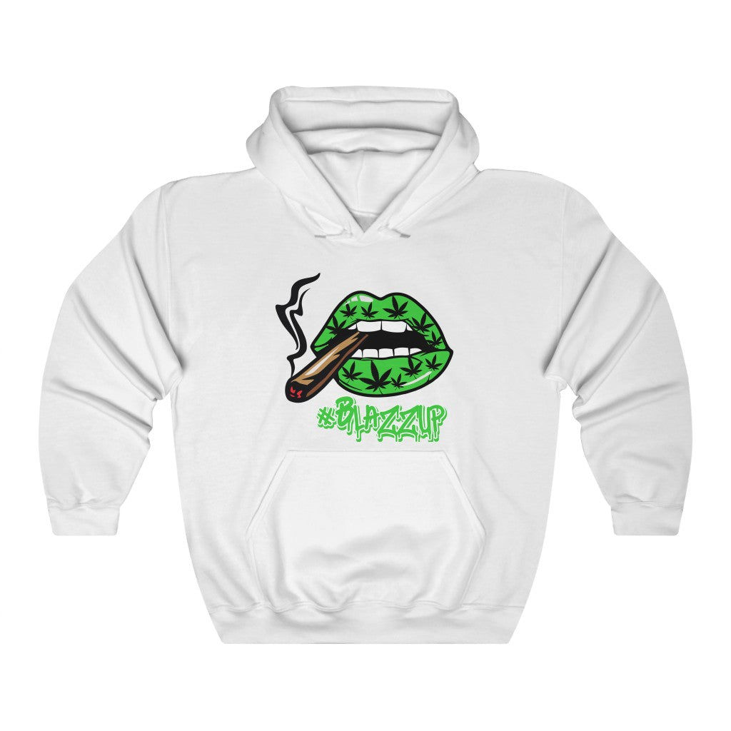 Classy Drip Green #Blazzup Unisex Heavy Blend™ Hooded Sweatshirt