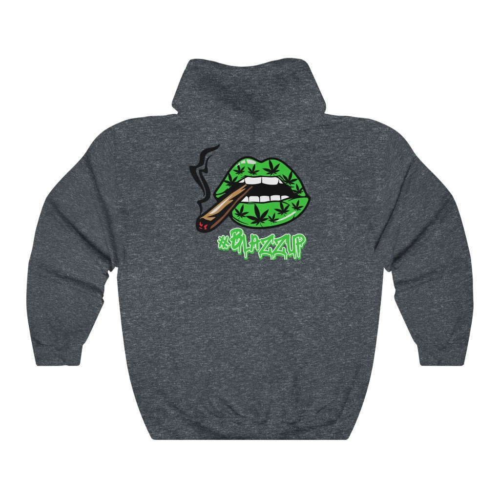 Classy Drip Green #Blazzup Unisex Heavy Blend™ Hooded Sweatshirt