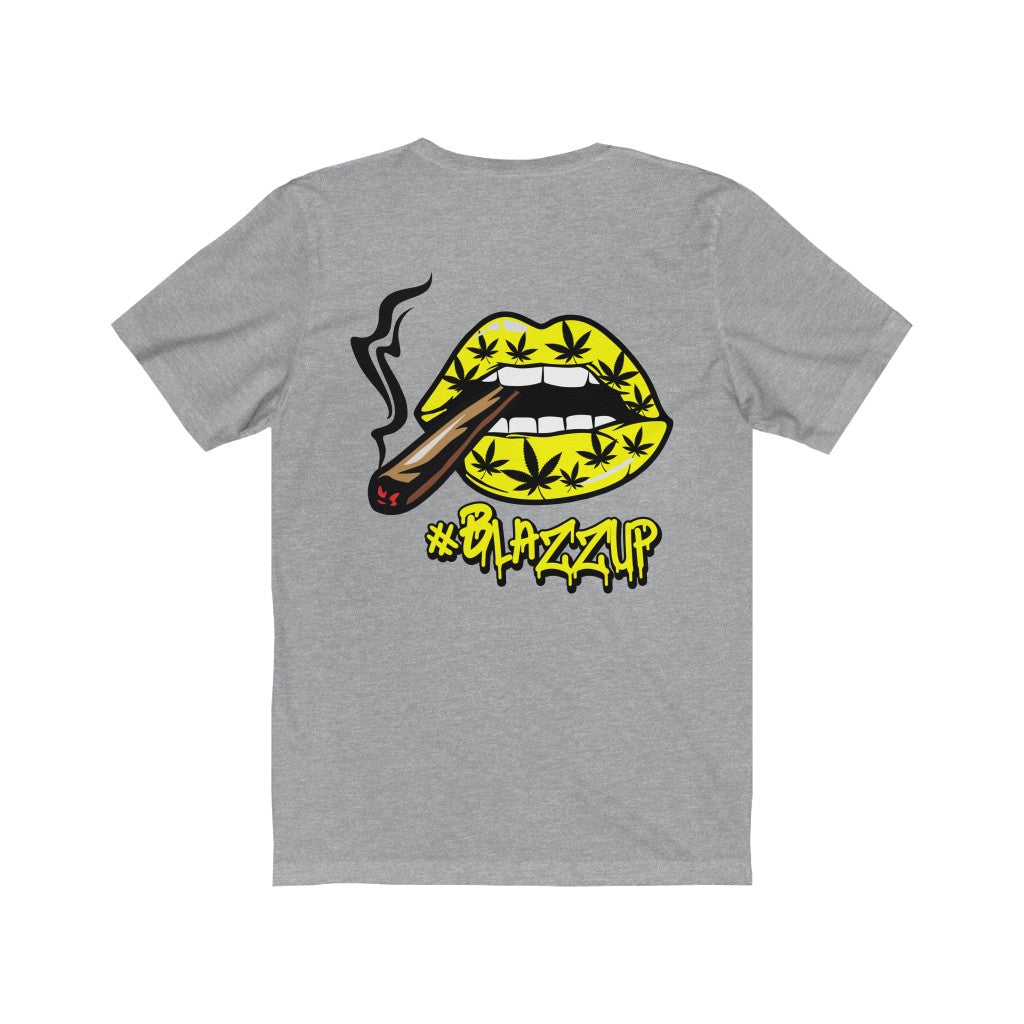 Yellow #Blazzup Classy drip Unisex Jersey Short Sleeve Tee