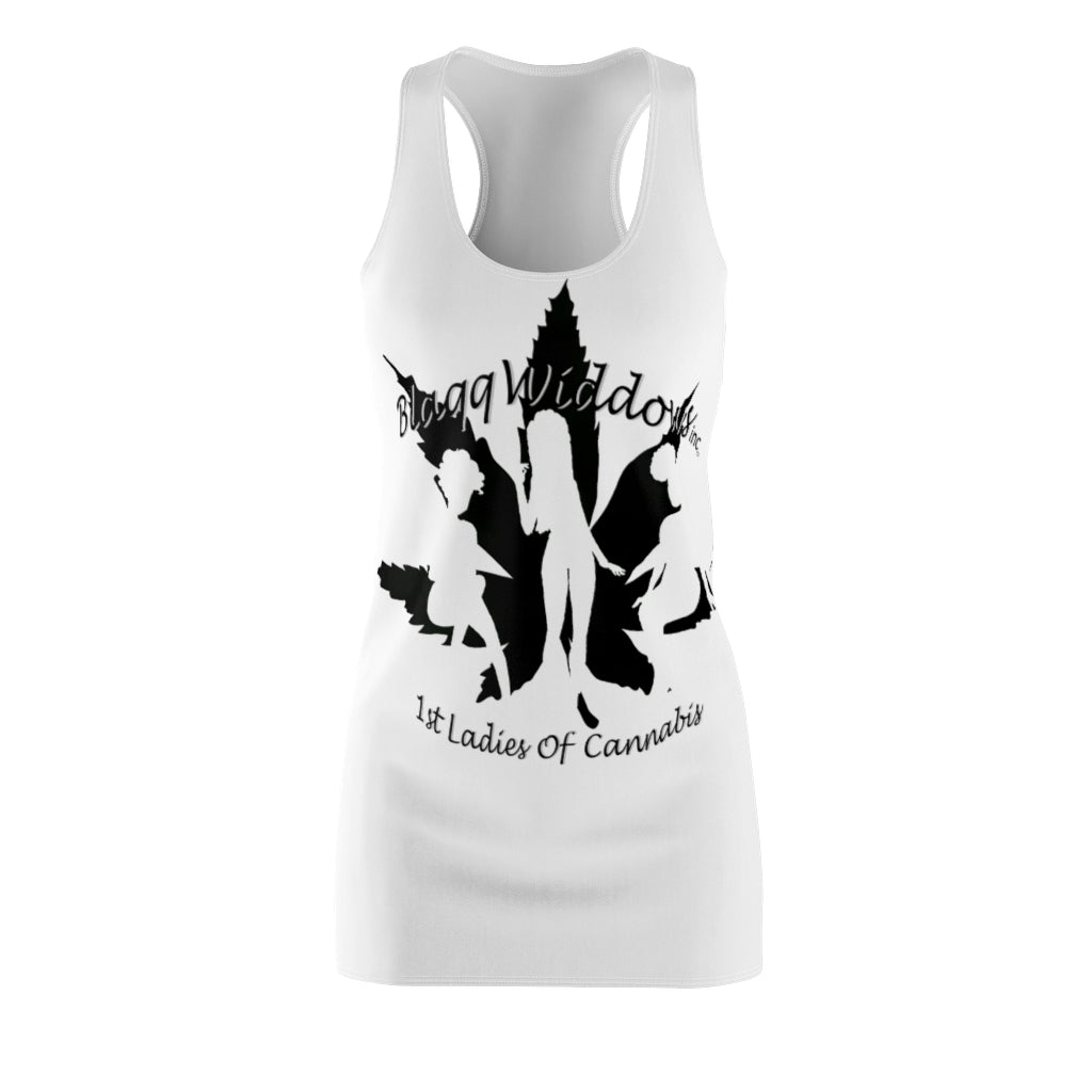 Blaqq Widdow's Inc. Women's Cut & Sew Racerback Dress