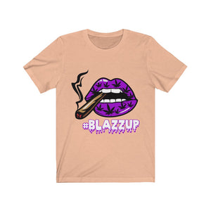 #Blazzup Spooky Drip White letters Unisex Jersey Short Sleeve Tee