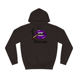 Blazzup Classic Print  Unisex College Hoodie