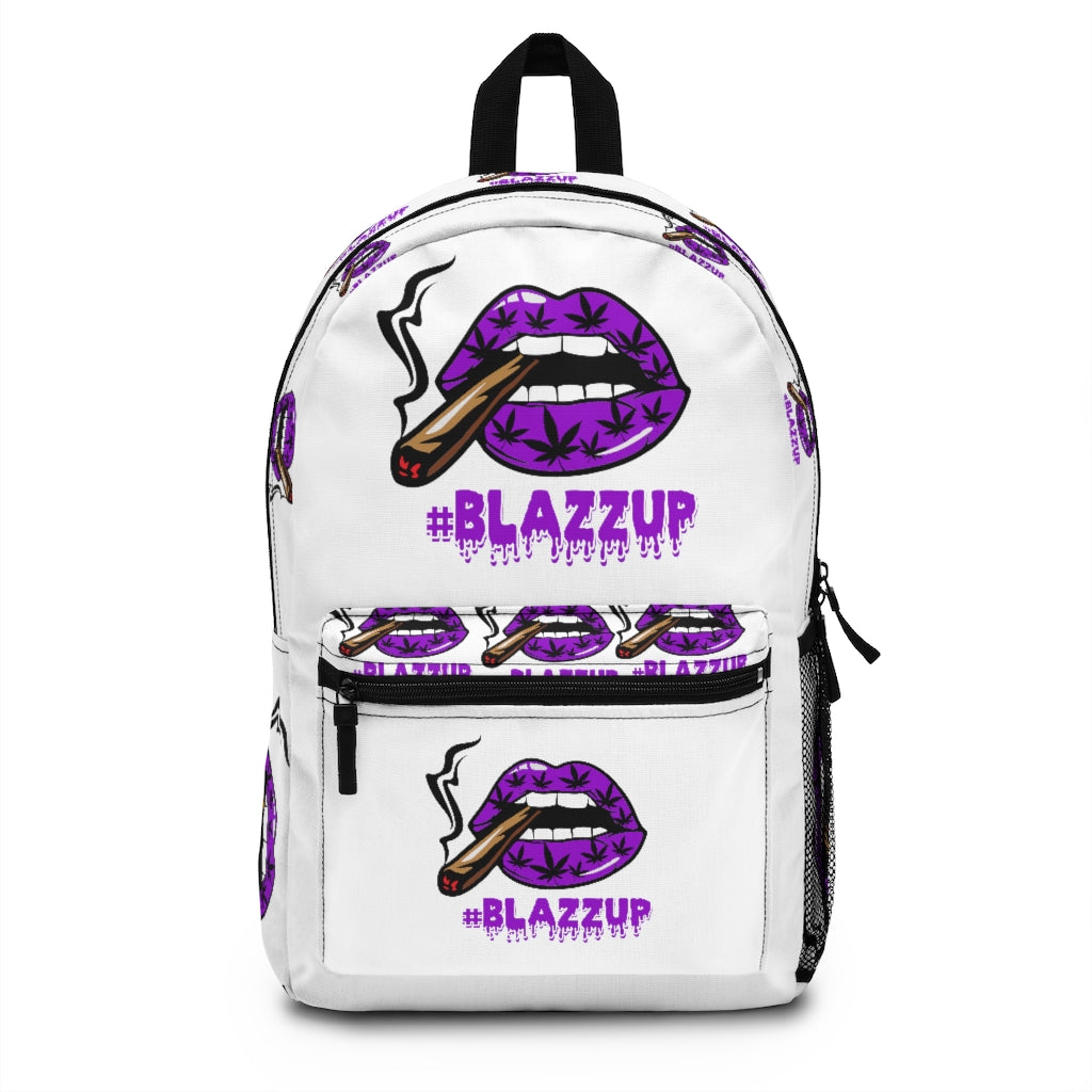 Purple #Blazzup Backpack (Made in USA)