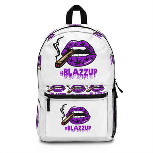 Purple #Blazzup Backpack (Made in USA)