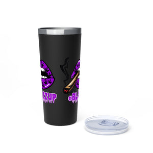 #BLAZZUP Purple Spooky Drip Copper Vacuum Insulated Tumbler, 22oz