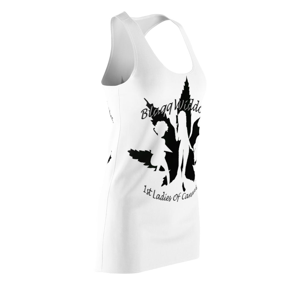 Blaqq Widdow's Inc. Women's Cut & Sew Racerback Dress