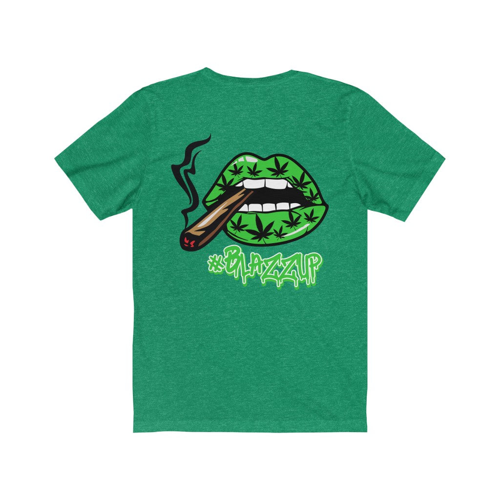 Green #Blazzup Classy drip Unisex Jersey Short Sleeve Tee