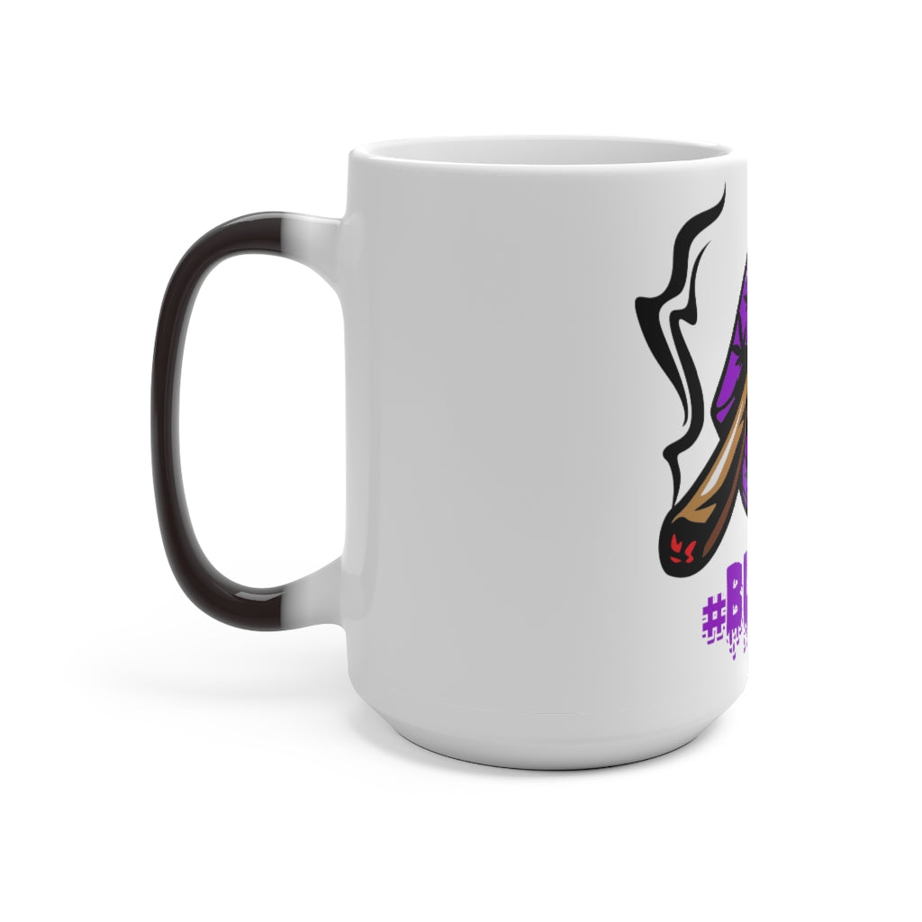 Purple #Blazzup Color Changing Mug