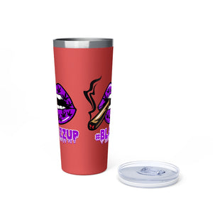 #BLAZZUP Purple Spooky Drip Copper Vacuum Insulated Tumbler, 22oz