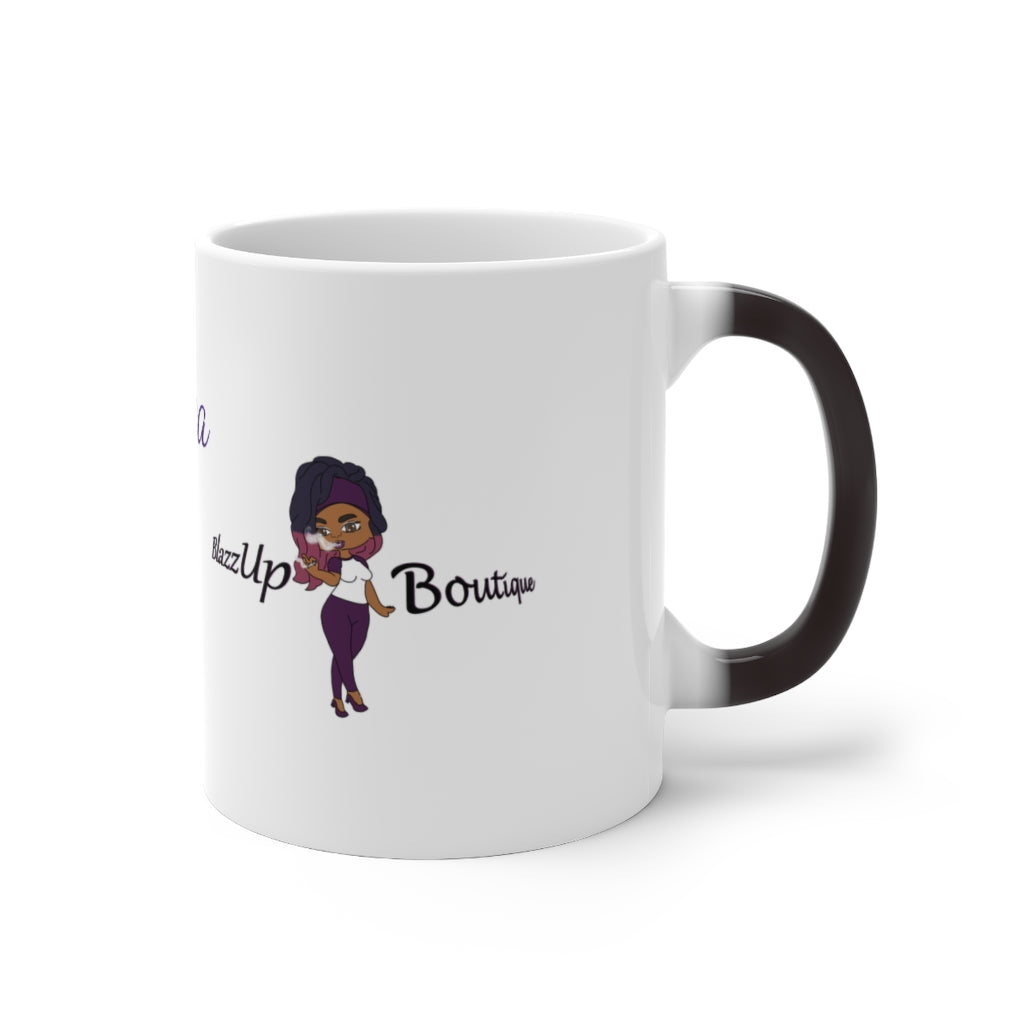 Indica Girl Purple Color Changing Mug