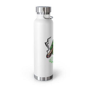 #Blazzup Spooky Drip green/white 22oz Vacuum Insulated Bottle