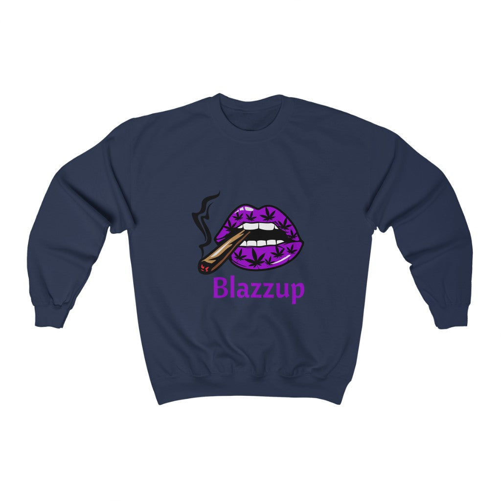 Classic Blazzup print Unisex Heavy Blend™ Crewneck Sweatshirt