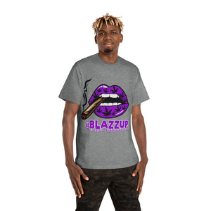 Purple #blazzup Unisex Hammer™ T-shirt