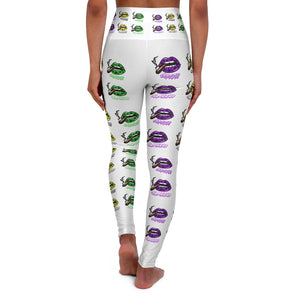 AYE #Blazzup All Logo Waisted Yoga Leggings