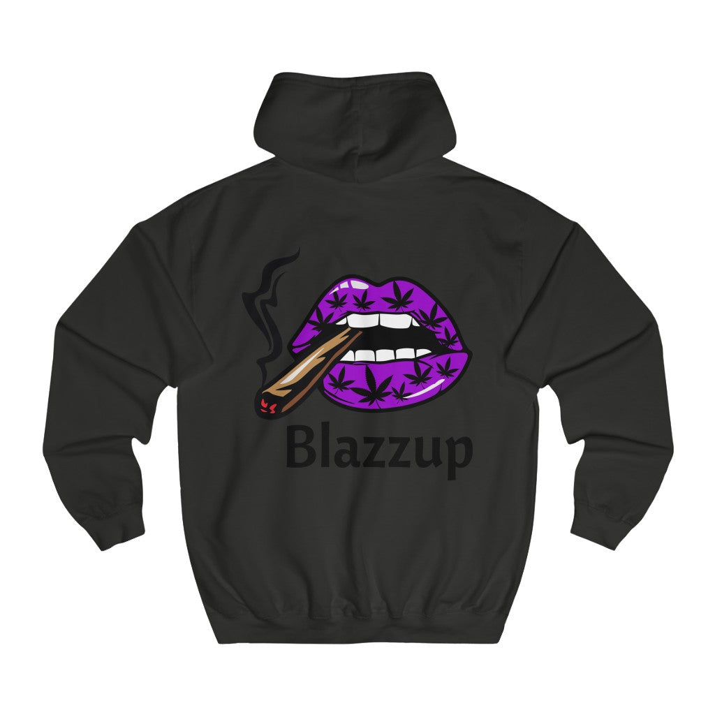 Blazzup Classic Print  Unisex College Hoodie