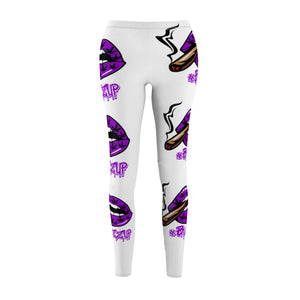 #Blazzup Purple Classy  Drip Women's Cut & Sew Casual Leggings