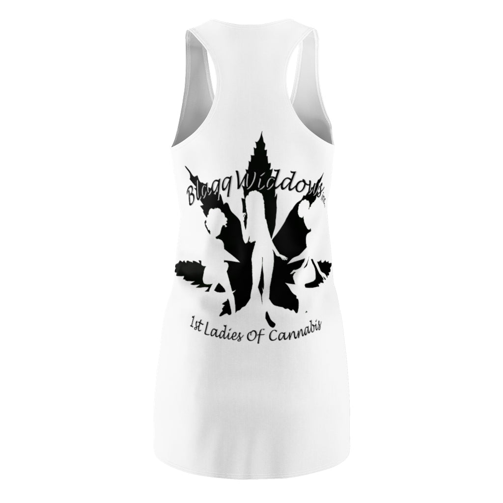 Blaqq Widdow's Inc. Women's Cut & Sew Racerback Dress