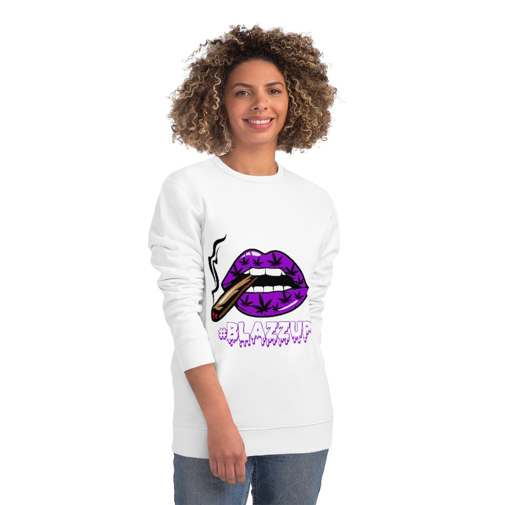 #Blazzup Purple Unisex Changer Sweatshirt