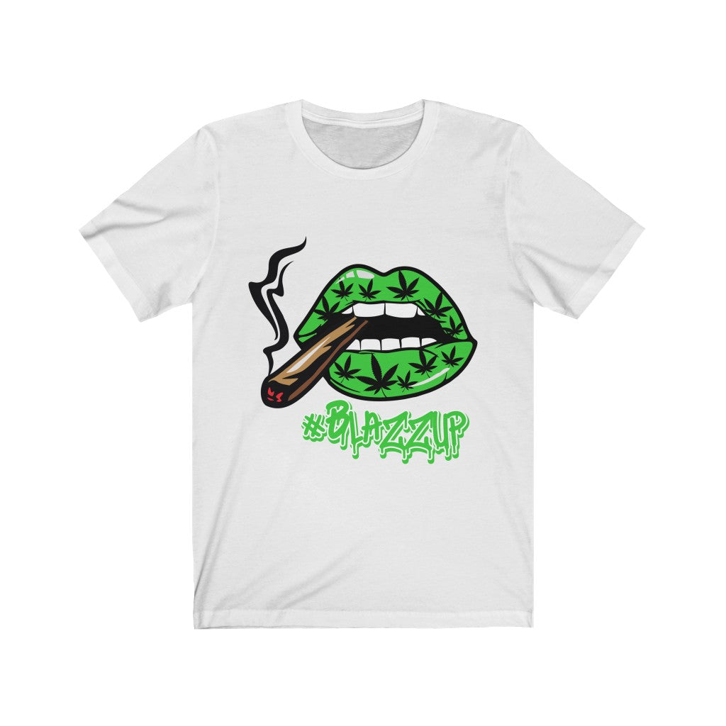 Green #Blazzup Classy drip Unisex Jersey Short Sleeve Tee