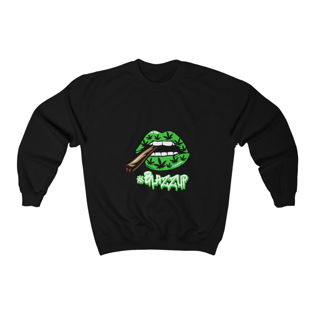 #Blazzup Green Unisex Heavy Blend™ Crewneck Sweatshirt