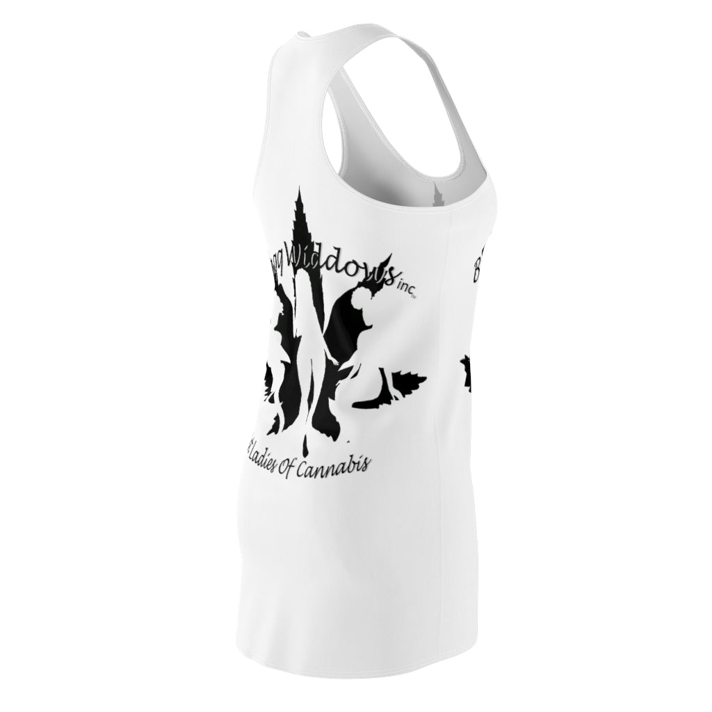 Blaqq Widdow's Inc. Women's Cut & Sew Racerback Dress