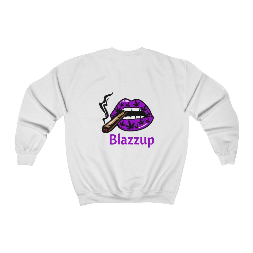 Classic Blazzup print Unisex Heavy Blend™ Crewneck Sweatshirt