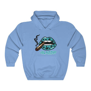 Turquoise #Blazzup™ Hooded Sweatshirt