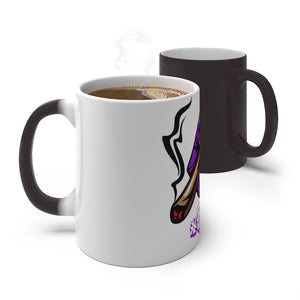 Purple Classy #Blazzup Color Changing Mug