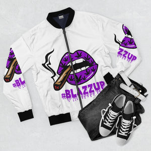 #Blazzup purple Men's Bomber Jacket