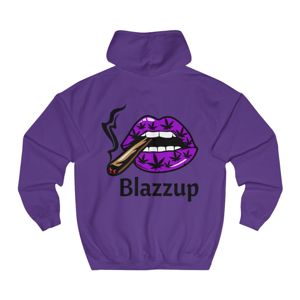 Blazzup Classic Print  Unisex College Hoodie