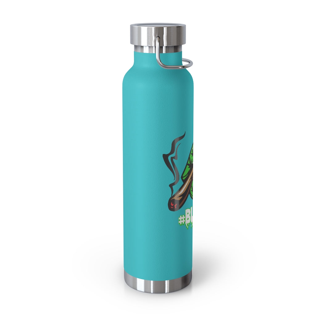 #Blazzup Spooky Drip green/white 22oz Vacuum Insulated Bottle