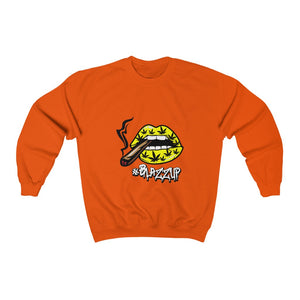 #Blazzup Yellow Unisex Heavy Blend™ Crewneck Sweatshirt