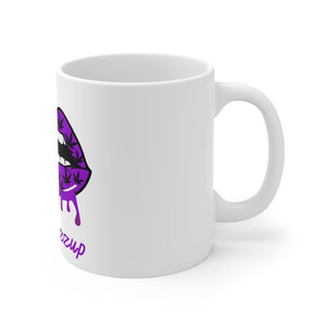 #Blazzup Ugly Dip purple 11oz White Mug